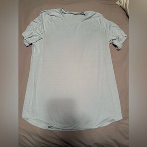 Men’s Lululemon license to train tee - vapor (grey/offwhite) - large